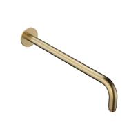 Wandarm Hotbath Ace 42 cm Geborsteld Messing PVD