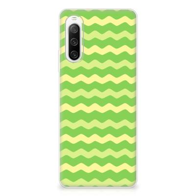 Sony Xperia 10 IV | TPU bumper | Waves Green