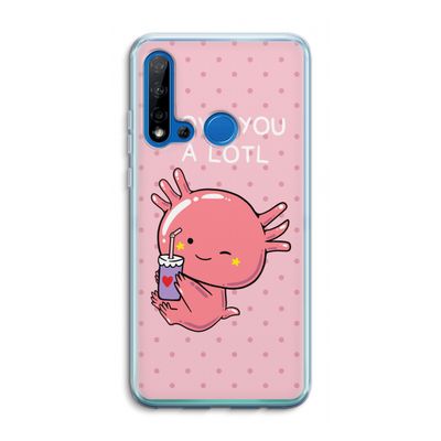 Love You A Lotl: Huawei P20 Lite (2019) Transparant Hoesje