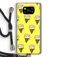 Isjes: Xiaomi Poco X3 NFC Transparant Hoesje met koord Isjes: Xiaomi Poco X3 NFC Transparant Hoesje met koord