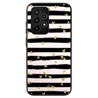 Samsung Galaxy A53 hoesje - Hart streepjes