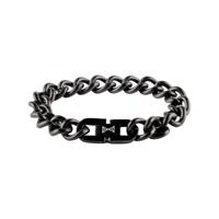 AZE Jewels Armband Junior Gourmette Satin Noir AZE Jewels Armband Junior Gourmette Satin Noir