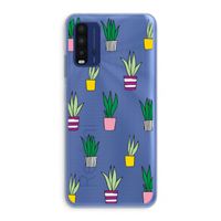 Sanseveria: Xiaomi Redmi 9T Transparant Hoesje Sanseveria: Xiaomi Redmi 9T Transparant Hoesje