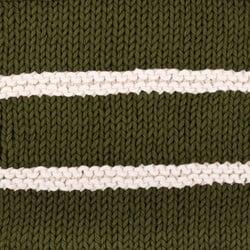 Yarn and Colors Striped Jumper Reversed Breipakket 4 M Khaki