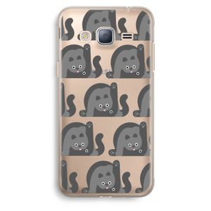 Cats: Samsung Galaxy J3 (2016) Transparant Hoesje