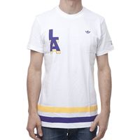 Adidas Originals - LA Lakers NBA T-shirt - Wit