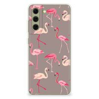 Samsung Galaxy S21FE TPU Hoesje Flamingo