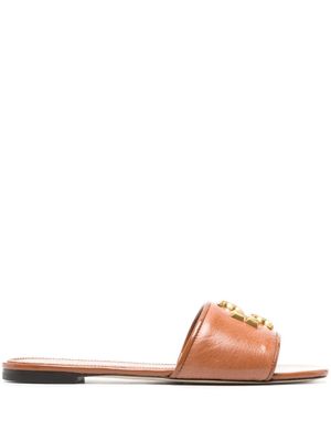 Tory Burch sandales Eleanor - Marron