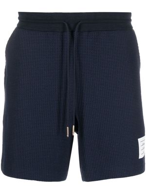 Thom Browne short à lien de resserrage - Bleu