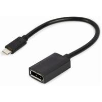 Gembird USB-C naar DisplayPort adapter, 4K, 15 cm, zwart