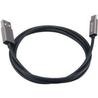 Akasa AK-CBUB32-10GR USB-kabel 1 m USB 2.0 USB A USB C Grijs - thumbnail