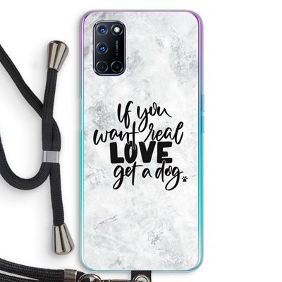 Partner in crime: Oppo A92 Transparant Hoesje met koord
