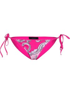 Versace bas de bikini à imprimé baroque - Rose