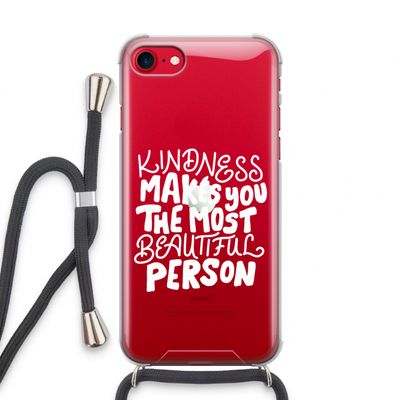 The prettiest: iPhone SE 2020 Transparant Hoesje met koord