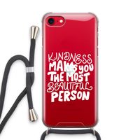 The prettiest: iPhone SE 2020 Transparant Hoesje met koord