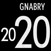 Gnabry 20 (Officiële Duitsland Away Bedrukking 2020-2021) - thumbnail