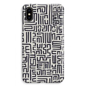 Moroccan Print: iPhone XS Max Volledig Geprint Hoesje