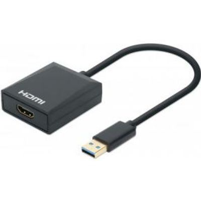 Manhattan 153690 USB-A naar HDMI adapter