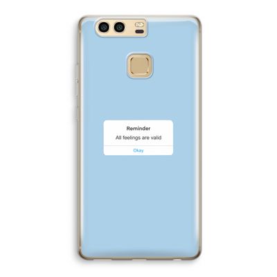 Reminder: Huawei P9 Transparant Hoesje
