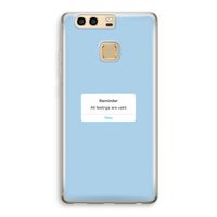 Reminder: Huawei P9 Transparant Hoesje Reminder: Huawei P9 Transparant Hoesje
