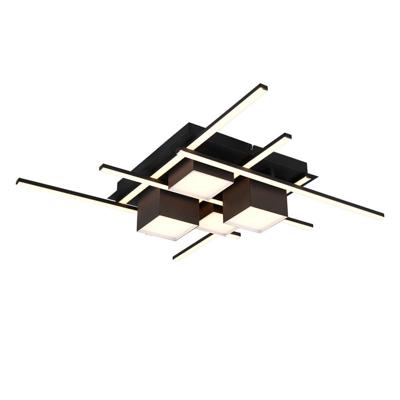 Trio Design plafondlampRoger zwart - 647810432