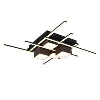 Trio Design plafondlampRoger zwart - 647810432