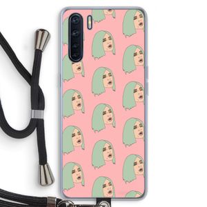 King Kylie: Oppo A91 Transparant Hoesje met koord
