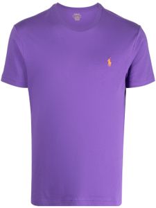 Polo Ralph Lauren t-shirt en coton à logo brodé - Violet