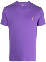 Polo Ralph Lauren t-shirt en coton à logo brodé - Violet - thumbnail