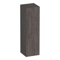 Brauer Inspire - Hoge Kast - 120 cm - 1 Deur - Greeploos - Rechtsdraaiend - Driftwood