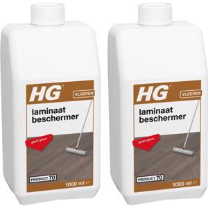 HG Laminaatbeschermer - Laminaat Beschermfilm met Glans - 1L - 2 stuks!