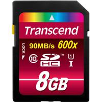 Transcend Ultimate SDHC-kaart Industrial 8 GB Class 10, UHS-I - thumbnail