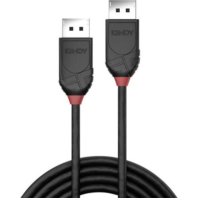 LINDY 36492 DisplayPort-kabel DisplayPort Aansluitkabel DisplayPort-stekker, DisplayPort-stekker 2.00 m Zwart