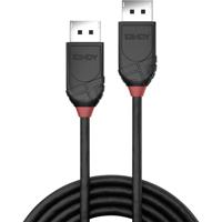 LINDY 36492 DisplayPort-kabel DisplayPort Aansluitkabel DisplayPort-stekker, DisplayPort-stekker 2.00 m Zwart