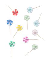 HEMA Cocktailprikker waaier - 15 stuks (multicolor)