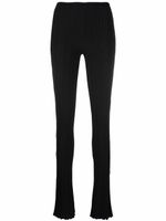 Philosophy Di Lorenzo Serafini legging plissé à coupe slim - Noir