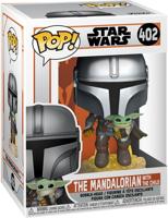 Star Wars the Mandalorian Funko Pop Vinyl: The Mandalorian with the Child