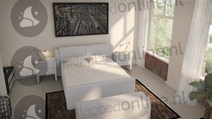 Standaard boxspringset 140 x 200 cm- stofkleur 1938