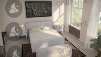 Standaard boxspringset 140 x 200 cm- stofkleur 1938