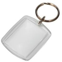 Non- Sleutelhanger plexiglas blanco
