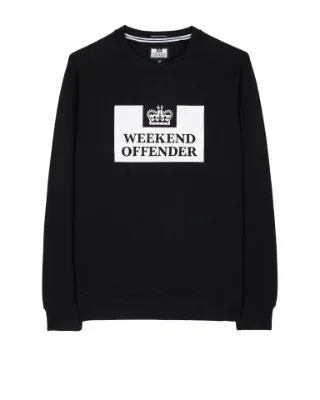 Weekend Offender - Penitentiary Sweater - Zwart