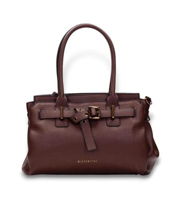 Hispanitas Bolsos 254146 cuero Cognac maat 1