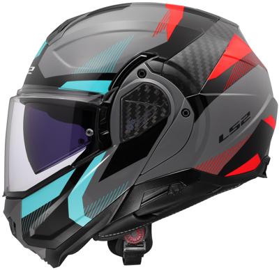 LS2 Helmet ff910 advant ii triple l gr/blue/red