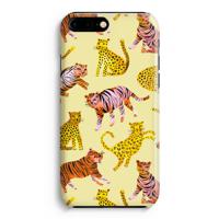 Cute Tigers and Leopards: Volledig Geprint iPhone 7 Plus Hoesje