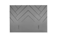 OP=OP Hoofdbord Chevron 180 x 100 Skaileer Grijs