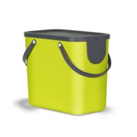Rotho albula afvalscheidingsprullenbak 25l lime groen
