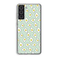 Spiegeleitjes: Samsung Galaxy S21 FE Transparant Hoesje Spiegeleitjes: Samsung Galaxy S21 FE Transparant Hoesje