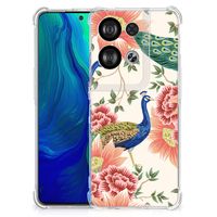 Case Anti-shock voor OPPO Reno8 Pink Peacock - thumbnail