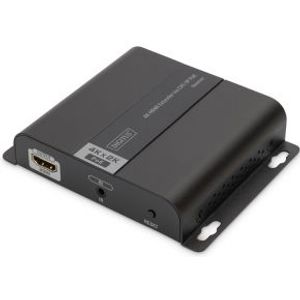 Digitus DS-55125 audio/video extender AV-receiver Zwart