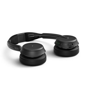EPOS Impact 1061T On Ear headset Computer Bluetooth Stereo Zwart Headset, Incl. oplaad- en dockingstation